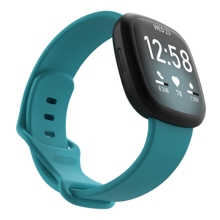 Cargue la imagen en el visor de la galería, Replacement Silicone Band for Fitbit Versa 3 / 4 / Sense  – Soft, Waterproof, Sport Wrist Strap - Polar Tech Australia

