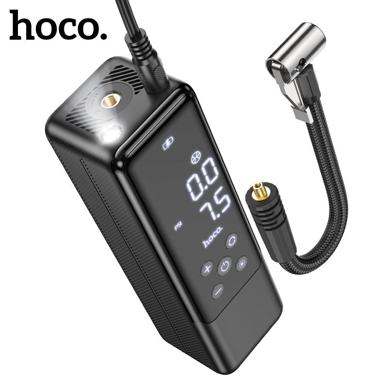 Chargez l&#39;image dans la visionneuse de la galerie, [ZP5] HOCO Wireless Electric Portable Mini Smart Air Pump Air Compressor Inflator - Polar Tech Australia
