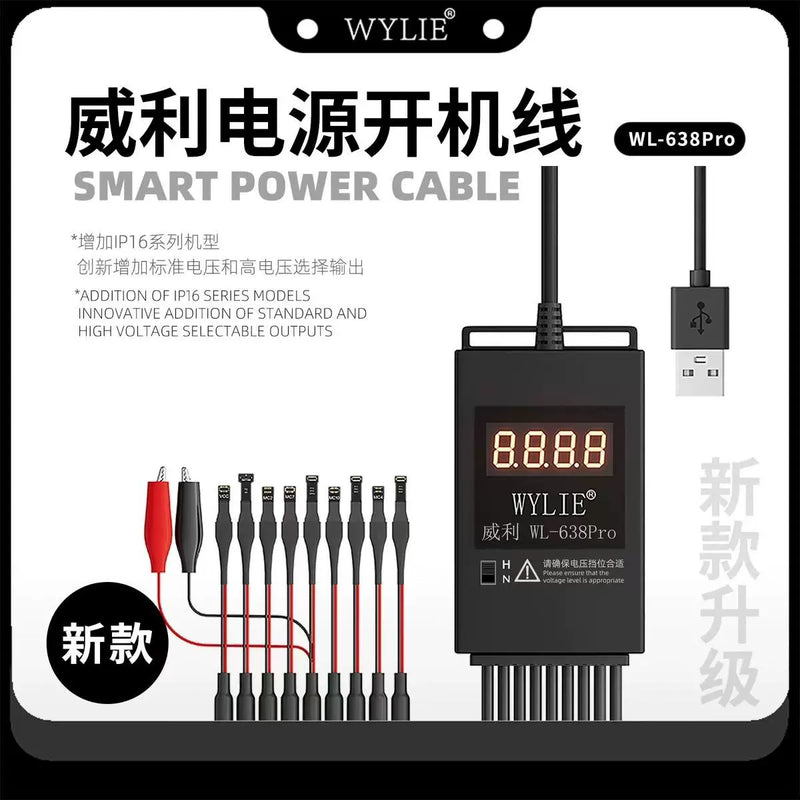 Load image into Gallery viewer, [638 Pro] Power-On Cable for iPhone 16 Series – Current Testing for iPhone - Polar Tech Australia
