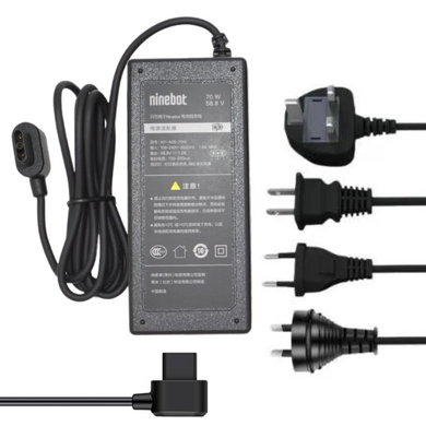 [70W/58.8V-1.2A][Flat Square] Segway Ninebot Scooter S Plus Z6 Z8 Z10 Replacement Charger - Polar Tech Australia