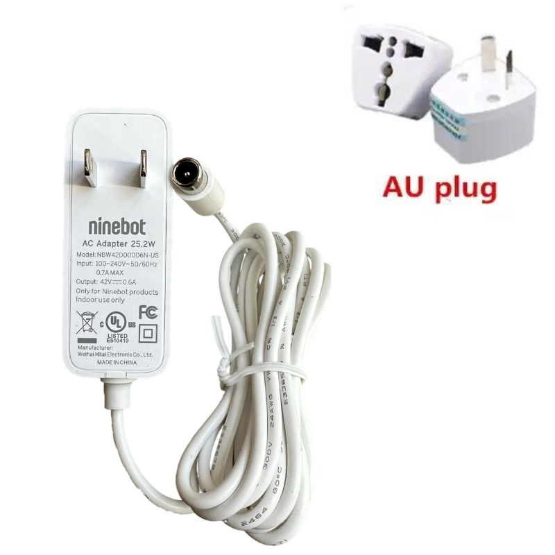 Cargue la imagen en el visor de la galería, [25.2W/42V-0.6A] Segway Ninebot S-Kid Nano Replacement Charger - Polar Tech Australia
