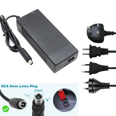 [48V-54.6V/3A][Lotus Plug] Universal Electric Scooter Replacement Charger - Polar Tech Australia