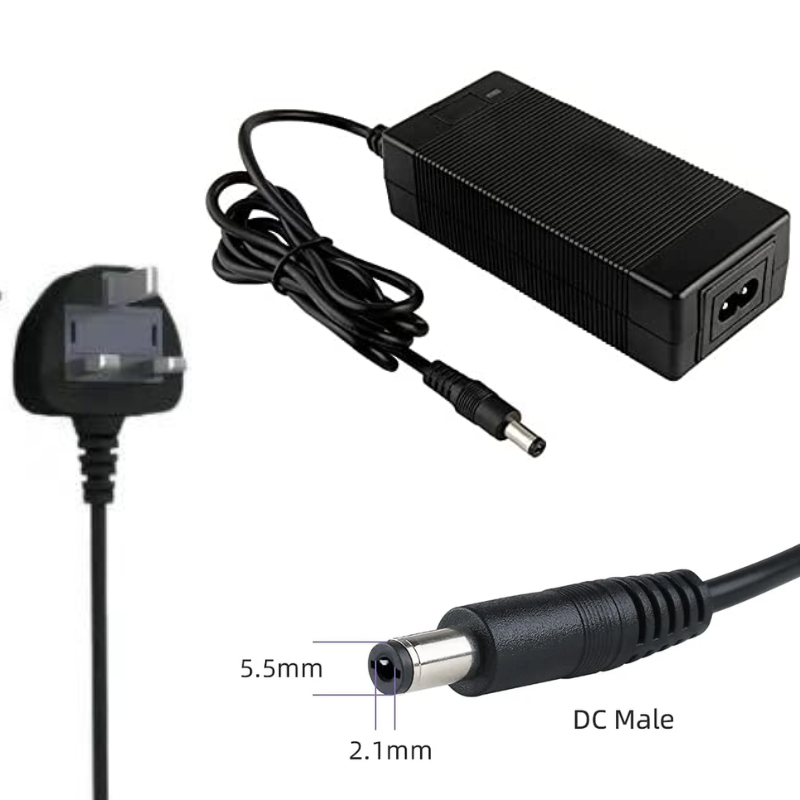 Cargue la imagen en el visor de la galería, [36-42V/2A][5.5X2.1] Universal Electrical Scooter Replacement Charger - Polar Tech Australia
