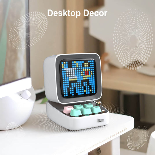 Divoom Ditoo-Pro Retro Pixel Art Bluetooth Speaker Perfect Gift - Polar Tech Australia