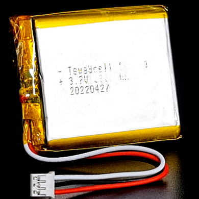 [PH 1.25 3 Pins JST Connector][564870] Universal 3000mAh 3.7V Rechargeable Li-Ion Lithium Polymer Battery - Polar Tech Australia
