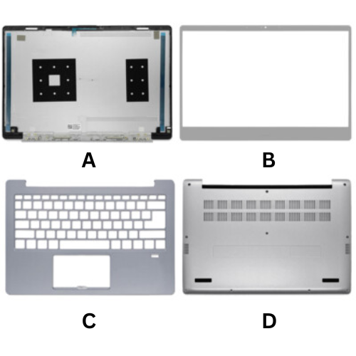 Acer Swift 3 SF313-51 N18H2 LCD Back Bezel Keyboard Frame Palmrest Bottom Cover Housing - Polar Tech Australia