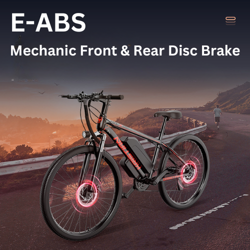 Chargez l&#39;image dans la visionneuse de la galerie, [Model: G26] E-GO 350W 26 inch Wheel Type High Power Long Range Foldable Electric Bike Bicycle - Polar Tech Australia
