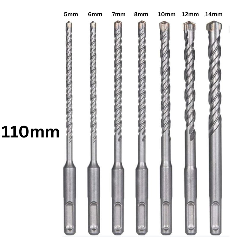 Chargez l&#39;image dans la visionneuse de la galerie, 160mm Long Concrete Electric Hammer Bit Cross Carbide Tip Masonry Drill Bits
