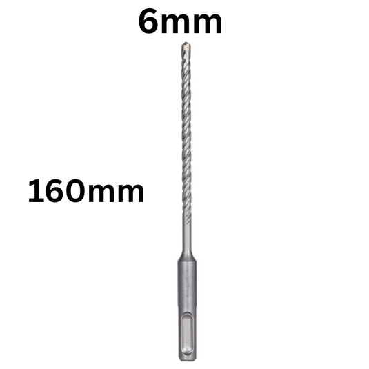 160mm Long Concrete Electric Hammer Bit Cross Carbide Tip Masonry Drill Bits