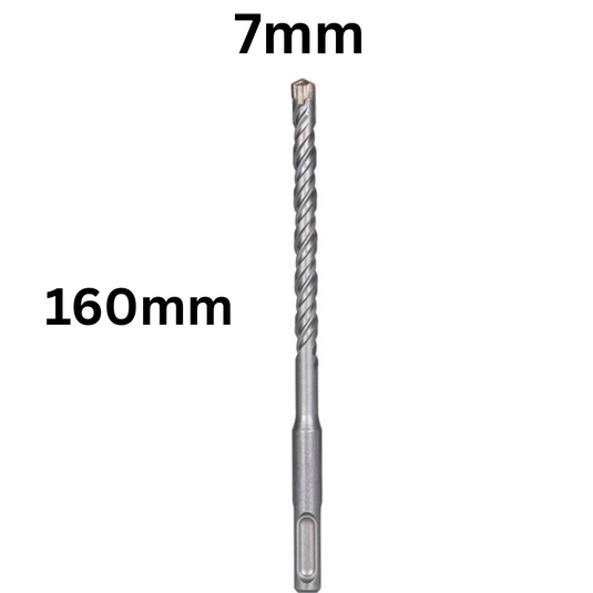 160mm Long Concrete Electric Hammer Bit Cross Carbide Tip Masonry Drill Bits