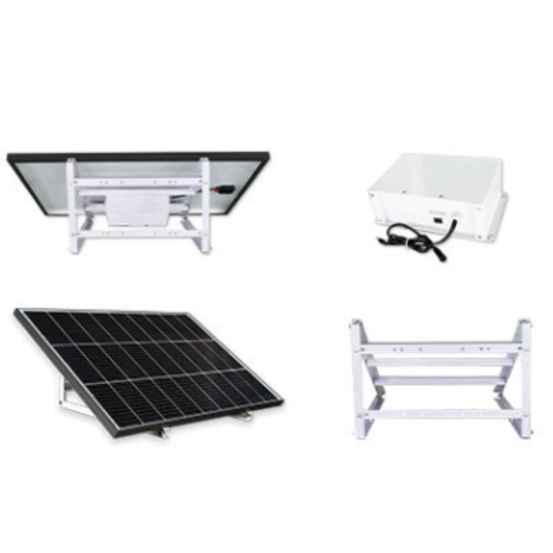 Chargez l&#39;image dans la visionneuse de la galerie, [Built-in 12V/80Ah Battery] Universal 150W Solar Panel Powered 12V Power Supply CCTV Camera Wifi Bridge
