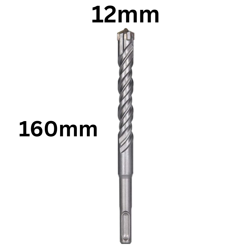Chargez l&#39;image dans la visionneuse de la galerie, 160mm Long Concrete Electric Hammer Bit Cross Carbide Tip Masonry Drill Bits
