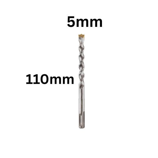 110mm Long Concrete Electric Hammer Bit Cross Carbide Tip Masonry Drill Bits