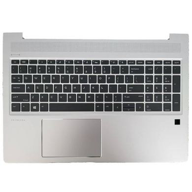 [L45090-001] HP ProBook 450 G6 G7 - Palmrest Keyboard With frame Housing US Layout - Polar Tech Australia