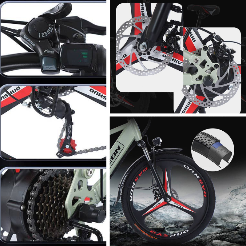 Load image into Gallery viewer, Flying Pigeon 400W 26 inch Wheel Type High Power Mountain Bike Long Range Electric Bike Bicycle
