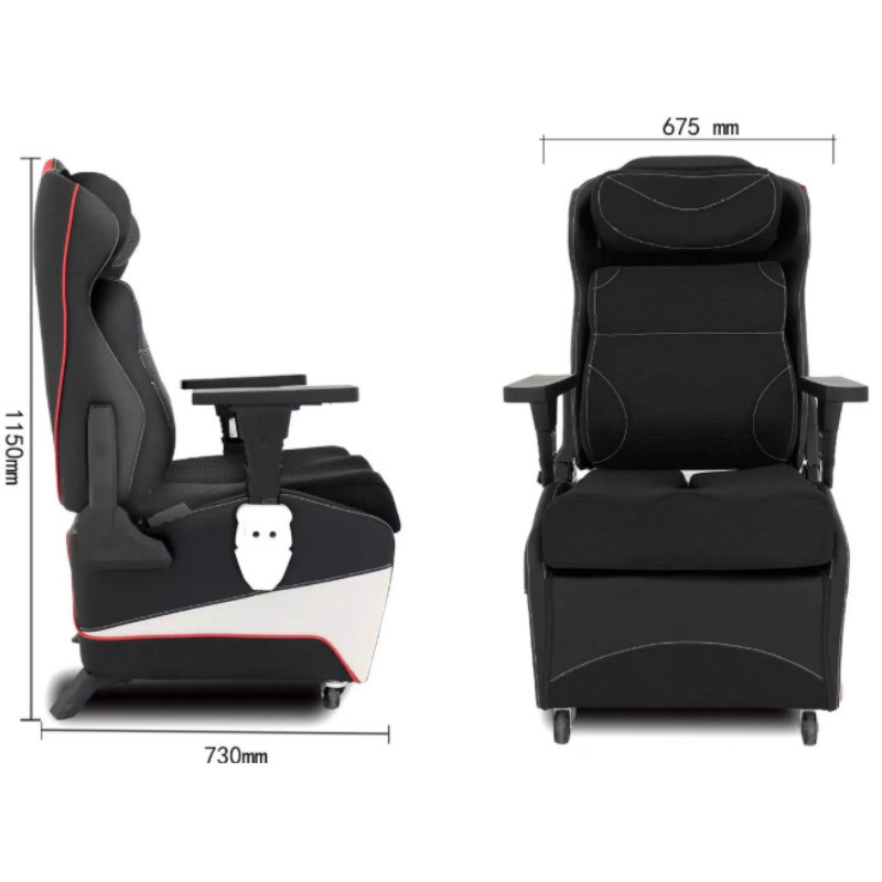 Cargue la imagen en el visor de la galería, YGZY Small Waist Gaming Couch Gaming Sofa Recliner Chair Ergonomic High Back Computer Chair
