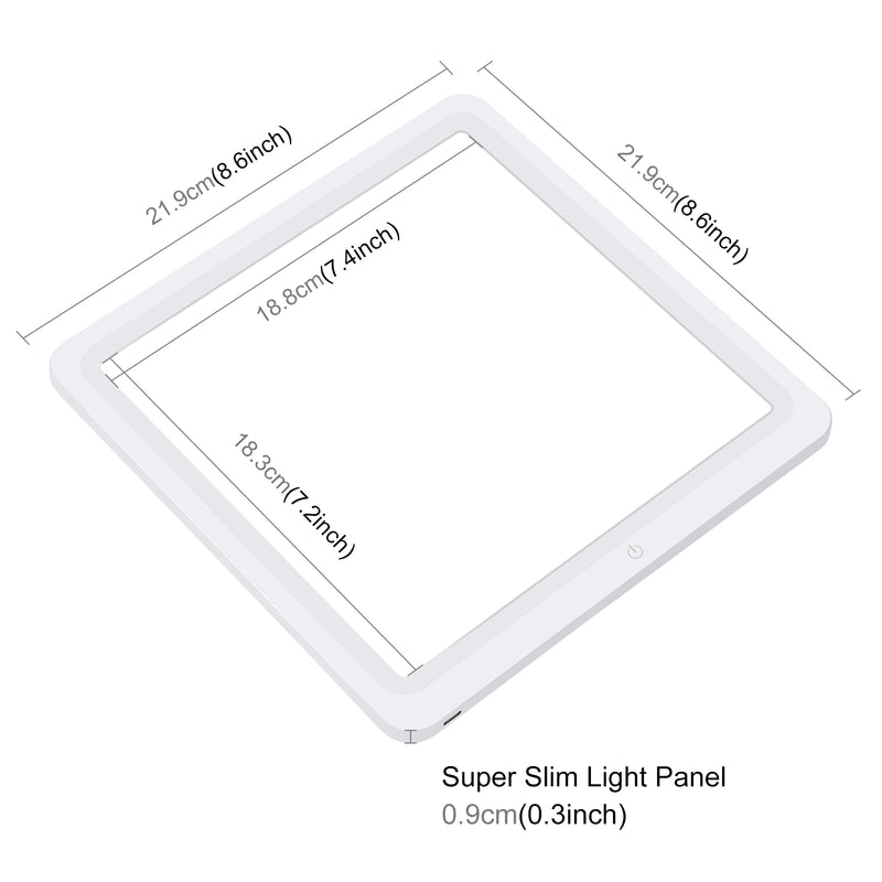 Load image into Gallery viewer, LED Shadowless Photography Light Panel – 20 x 20cm
