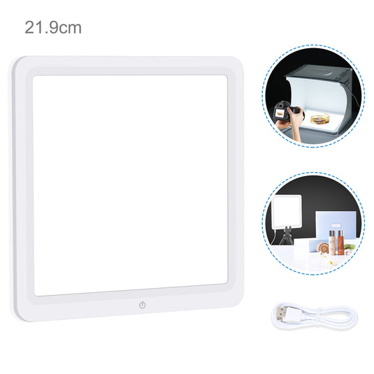 LED Shadowless Photography Light Panel – 20 x 20cm