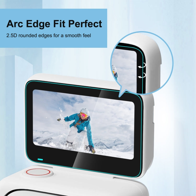 Load image into Gallery viewer, Insta360 GO 3 / GO 3S PULUZ 2 in 1 Screen and Lens Tempered Glass Film - Polar Tech Australia
