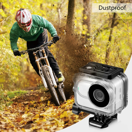 Insta360 GO 3 / GO 3SPULUZ 60m Underwater Waterproof Housing Case with Base Adapter & Screw (Transparent - Polar Tech Australia
