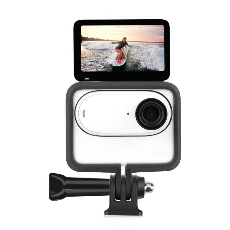 Load image into Gallery viewer, Insta360 GO 3 / GO 3S PULUZ Camera Battery Case Cooling Plastic Protective Frame (Black) - Polar Tech Australia
