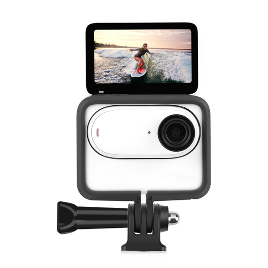 Insta360 GO 3 / GO 3S PULUZ Camera Battery Case Cooling Plastic Protective Frame (Black) - Polar Tech Australia