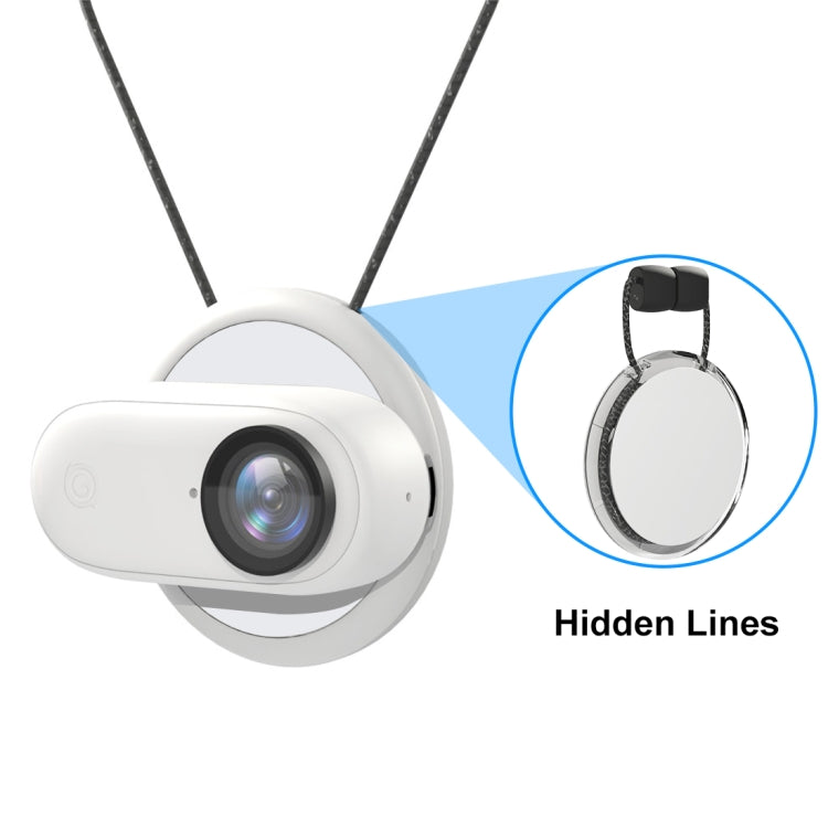 Load image into Gallery viewer, Insta360 GO 3 / GO 3S PULUZ Magnetic Pendant Holder Quick Release Neck Strap - Polar Tech Australia
