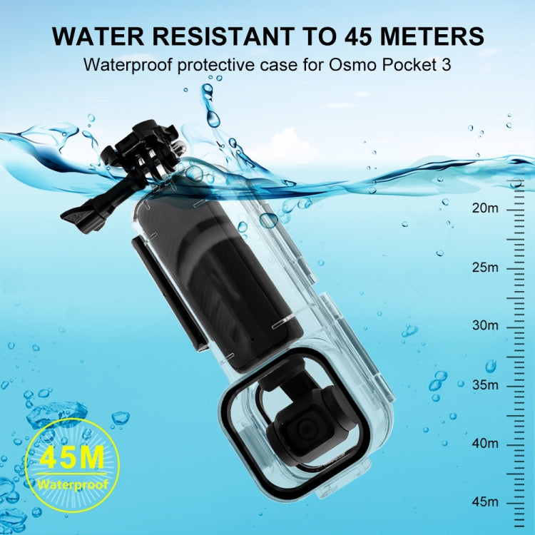 Load image into Gallery viewer, DJI Osmo Pocket 3 PULUZ 45m Underwater Waterproof Housing Diving Case - Polar Tech Australia
