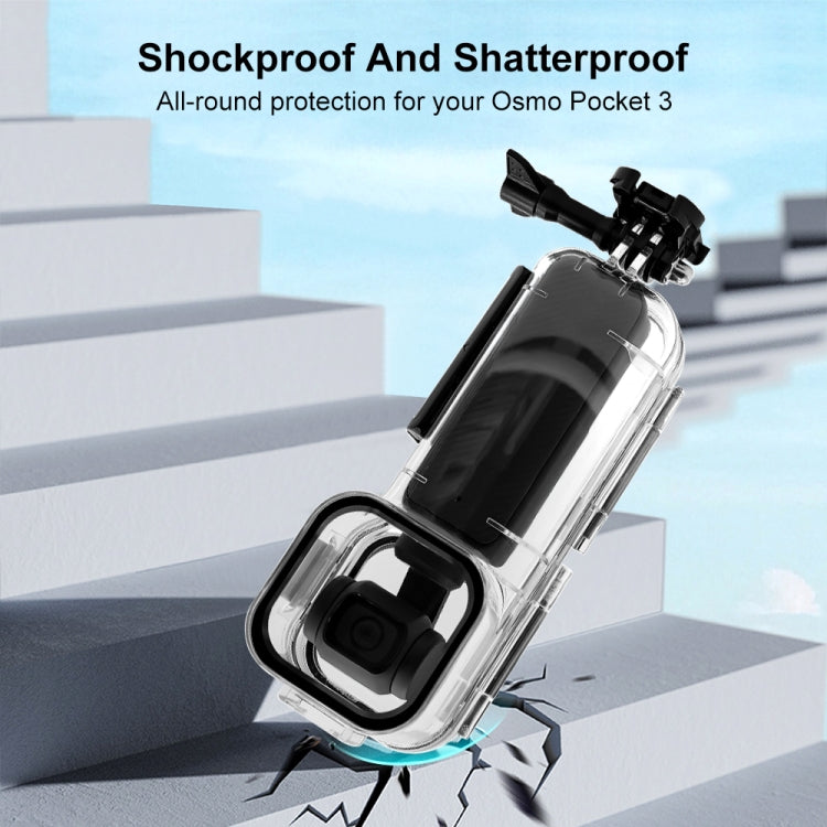 Load image into Gallery viewer, DJI Osmo Pocket 3 PULUZ 45m Underwater Waterproof Housing Diving Case - Polar Tech Australia

