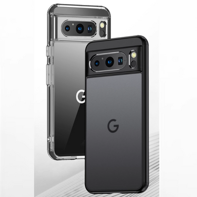 Google Pixel 7A - Matt Finish Anti-Fingerprint Heavy Duty Clear Protection Case - Polar Tech Australia