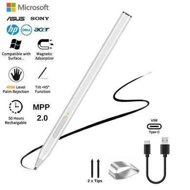 [C581S] Microsoft Surface/ASUS/HP/DELL Windows 11/10 Compatible Stylus Touch Pen - Polar Tech Australia