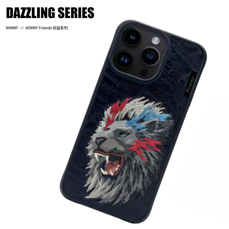 Cargue la imagen en el visor de la galería, Nimmy Dazzling Series iPhone 15/Pro/Max Embroidery 3D Cool Case - Polar Tech Australia
