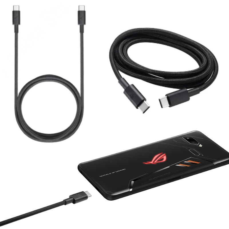 Chargez l&#39;image dans la visionneuse de la galerie, [30W][Type-C] ASUS USB C Rog 3/5/6/7 Super Fast Charger Travel Adapter &amp; Charging Cable - Polar Tech Australia
