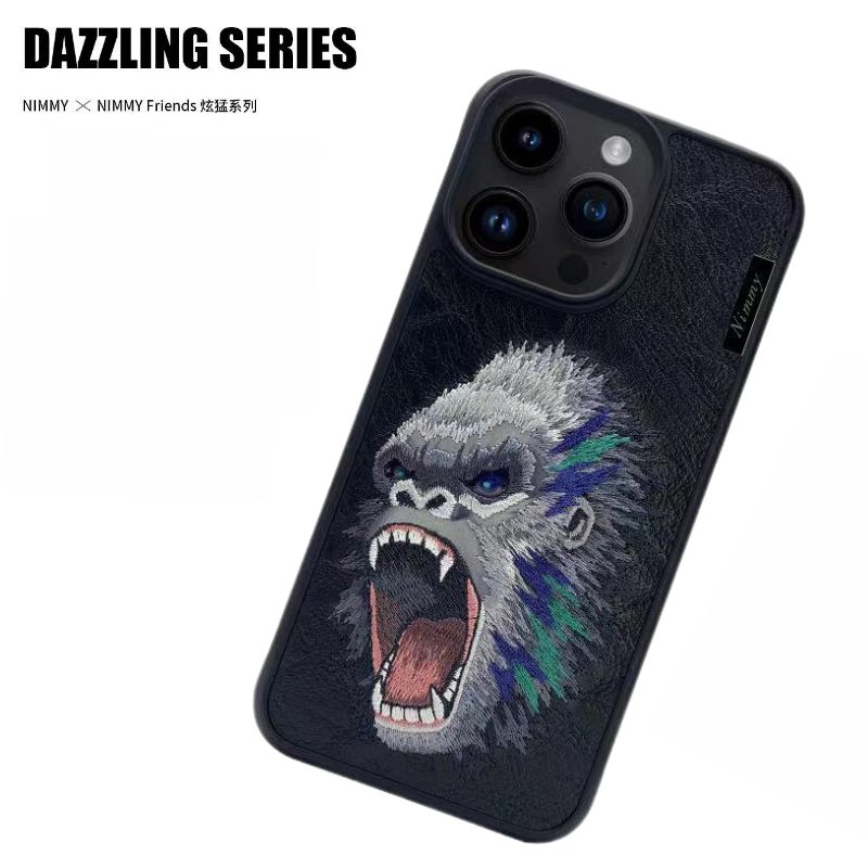 Cargue la imagen en el visor de la galería, Nimmy Dazzling Series iPhone 15/Pro/Max Embroidery 3D Cool Case - Polar Tech Australia
