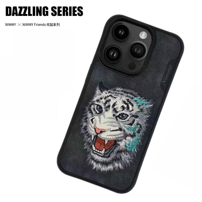 Cargue la imagen en el visor de la galería, Nimmy Dazzling Series iPhone 15/Pro/Max Embroidery 3D Cool Case - Polar Tech Australia

