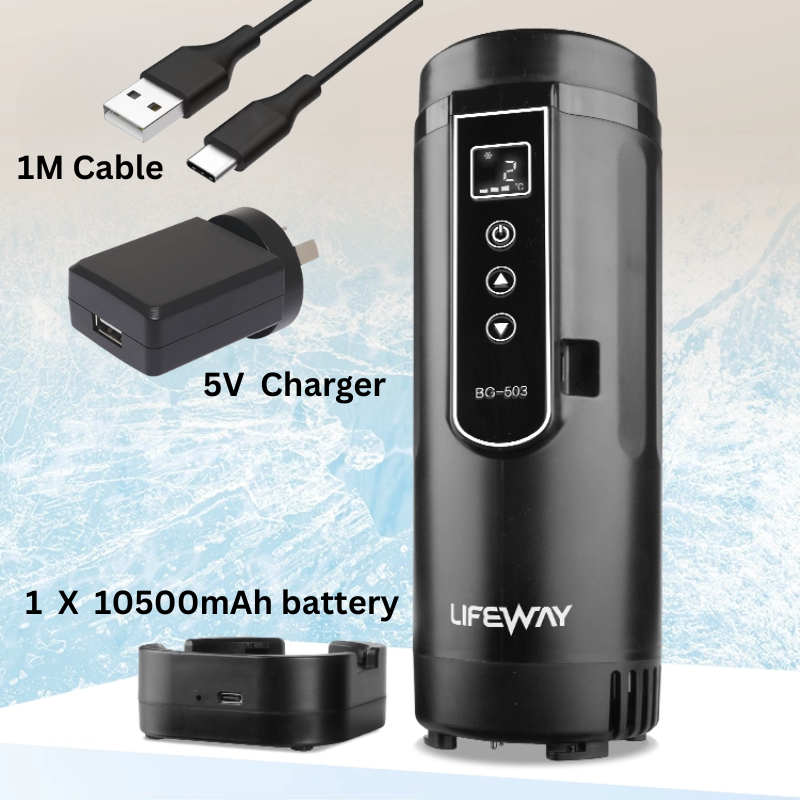 Load image into Gallery viewer, [BG-503] Digital Screen Rechargeable Battery Powered Portable Mini Insulin Pen Medical Cooling Cup Refrigerated Box Chill Medicine Travel Storage Case Cooler
