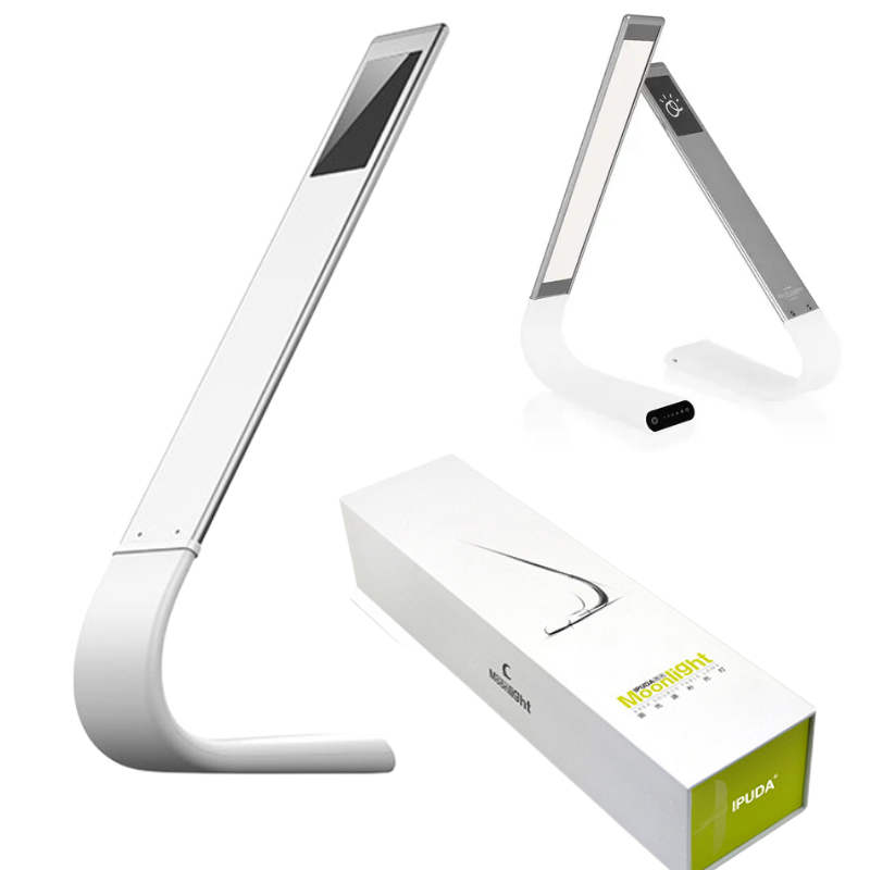 Cargue la imagen en el visor de la galería, [Clearance] IPUDA Adjustable Foldable Portable Eye Protection LED Light Study Office Bedside Light

