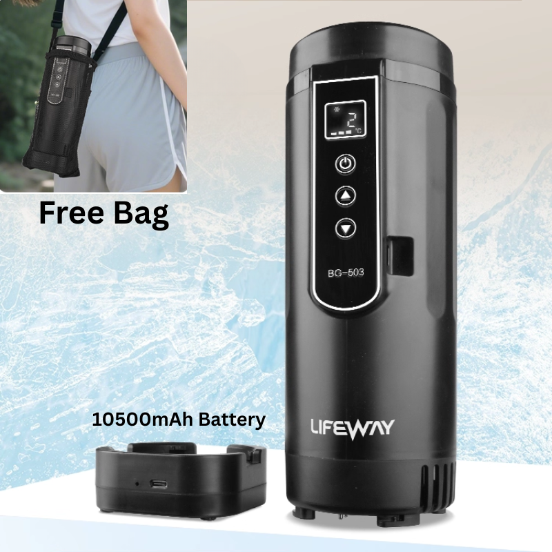 Load image into Gallery viewer, [BG-503] Digital Screen Rechargeable Battery Powered Portable Mini Insulin Pen Medical Cooling Cup Refrigerated Box Chill Medicine Travel Storage Case Cooler
