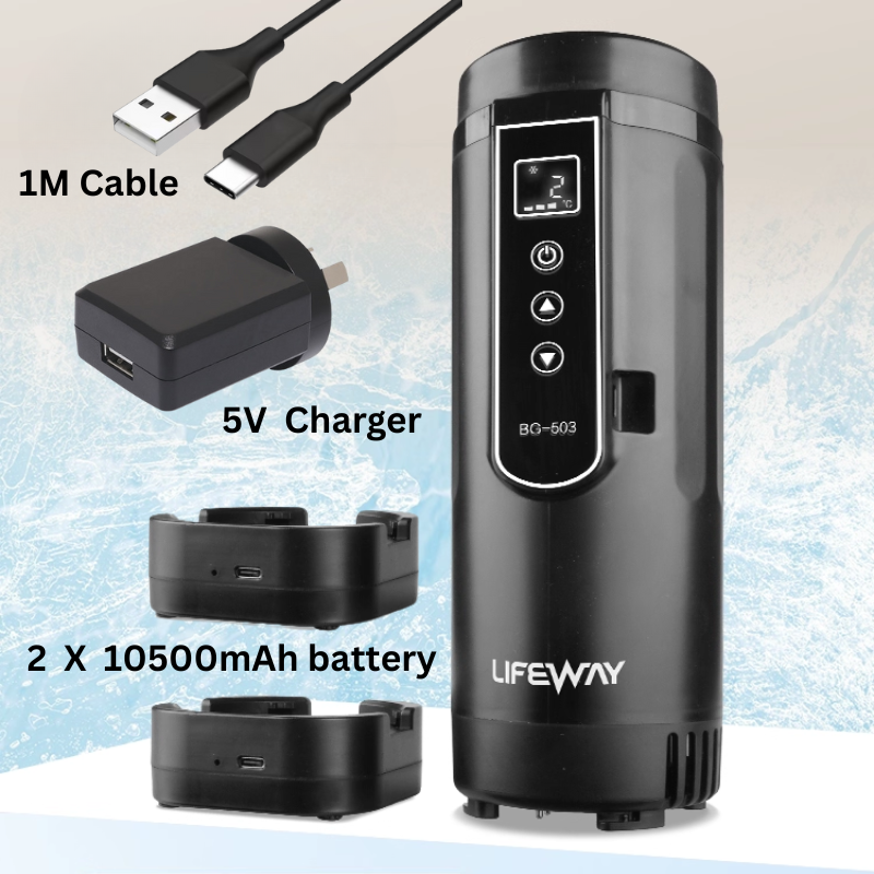 Load image into Gallery viewer, [BG-503] Digital Screen Rechargeable Battery Powered Portable Mini Insulin Pen Medical Cooling Cup Refrigerated Box Chill Medicine Travel Storage Case Cooler
