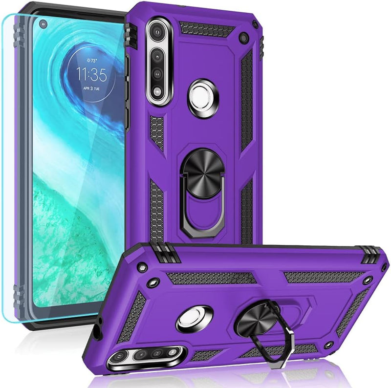 Load image into Gallery viewer, [Magnetic Ring Kickstand] Motorola Moto G Fast - Shield Shockproof Rugged Heavy Duty Case - Polar Tech Australia
