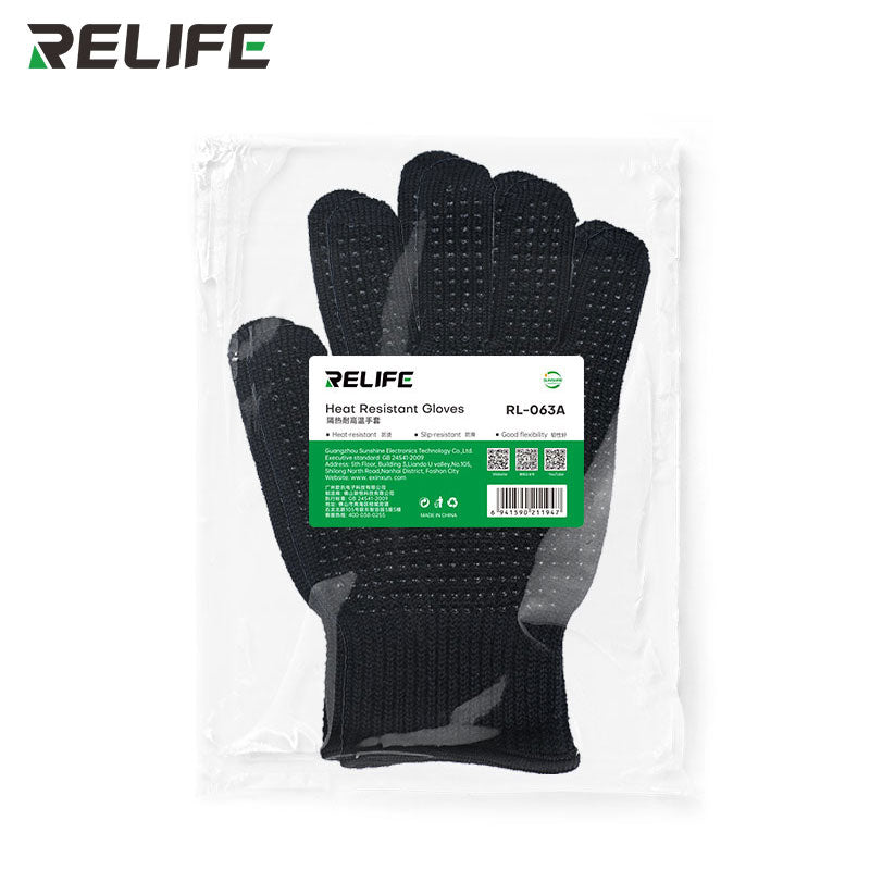 Cargue la imagen en el visor de la galería, [RL-063A] RELIFE Insulated High Temperature Resistant Antistatic Gloves PU Coated Finger Protection Phone Repair - Polar Tech Australia
