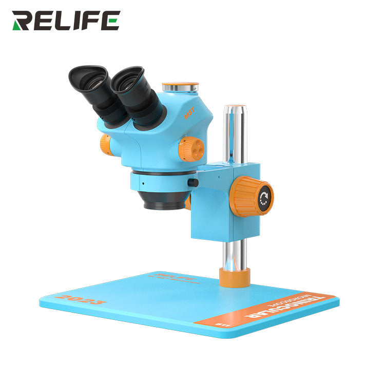 Cargue la imagen en el visor de la galería, [RL-M5T-B11] RELIFE Trinocular 7-50X Continuous Zoom HD Optical Trinocular Microscope - Polar Tech Australia
