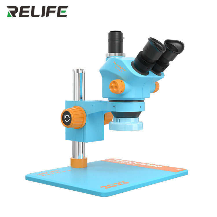 Cargue la imagen en el visor de la galería, [RL-M5T-B11] RELIFE Trinocular 7-50X Continuous Zoom HD Optical Trinocular Microscope - Polar Tech Australia
