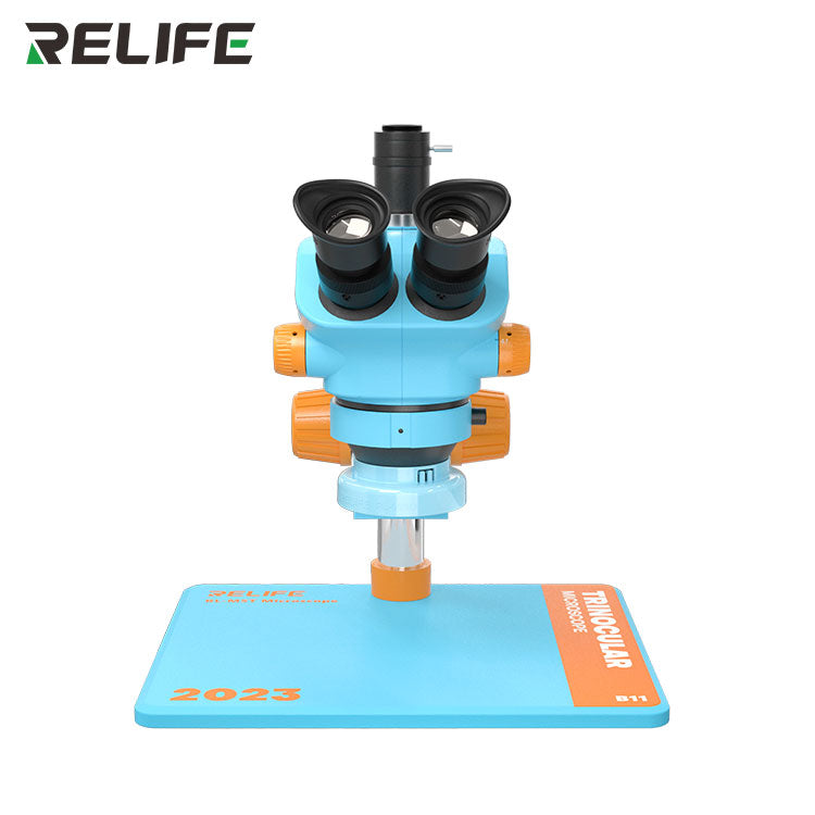 Cargue la imagen en el visor de la galería, [RL-M5T-B11] RELIFE Trinocular 7-50X Continuous Zoom HD Optical Trinocular Microscope - Polar Tech Australia
