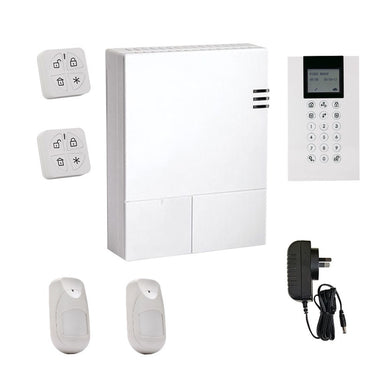 [RKWCP09A] RISCO WiComm Pro Alarm Kit with Wireless Panda Keypad 2x Wireless iWave Pet Friendly PIRs and 2x Panda Keyfobs - Polar Tech Australia