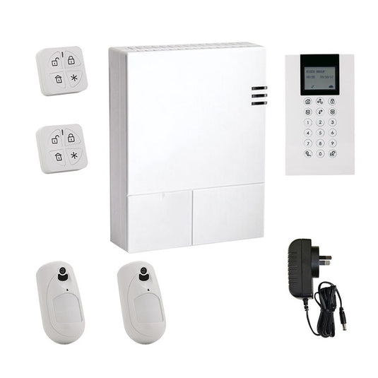 [RKWCP10A] RISCO WiComm Pro Alarm Kit with Wireless Panda Keypad 2x Wireless eyeWave Pet Friendly Camera PIRs and 2x Panda Keyfobs - Polar Tech Australia