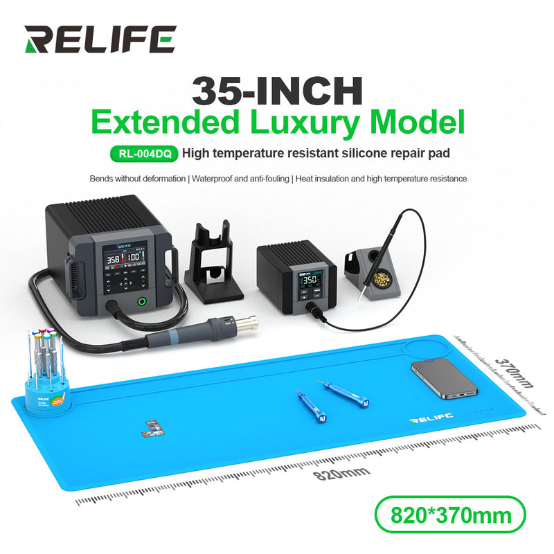 Load image into Gallery viewer, [RL-004DQ] – RELIFE35-Inch Extended Silicone Repair Mat (Luxury Model) - Polar Tech Australia
