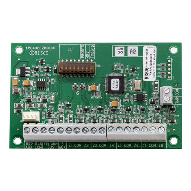 [RP432EZ8000C] RISCO 8 Zone Input Expander Suits LightSYS+ and LightSYS2 - Polar Tech Australia