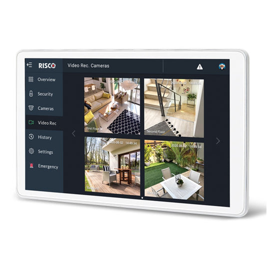 [RP432KPT000A] RISCO RisControl 8" Touchscreen Keypad Suits LightSYS+ and LightSYS2 - Polar Tech Australia