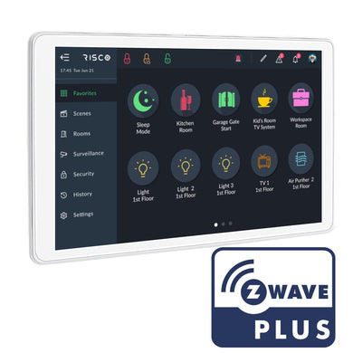 [RP432KPTZAUA] RISCO RisControl Alarm and Smart Home Controller Touchscreen Keypad with Z-Wave Gateway - Polar Tech Australia